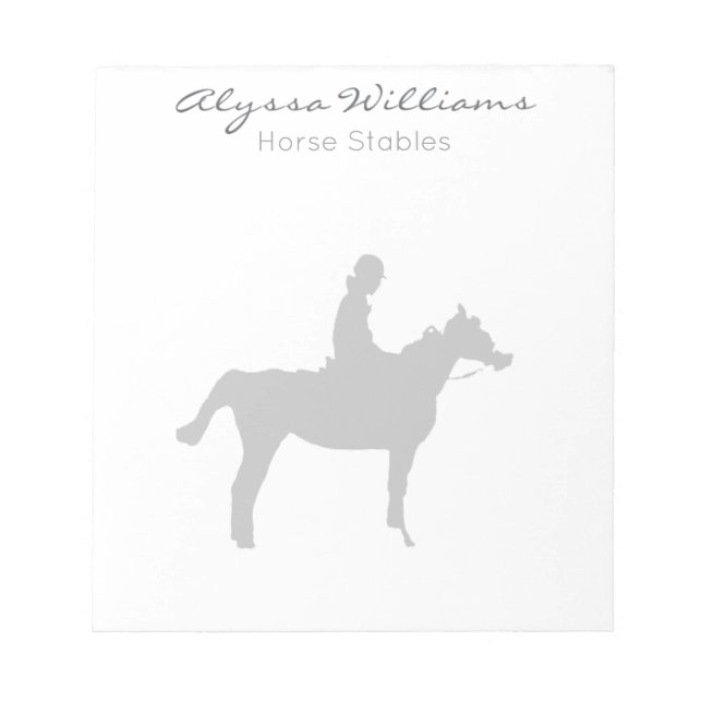 Horse Pro Klein Notizblock (Vorderseite)