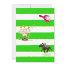 Horse Racing Derby Day Party Invitation