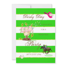 Horse Racing Derby Party Invitation