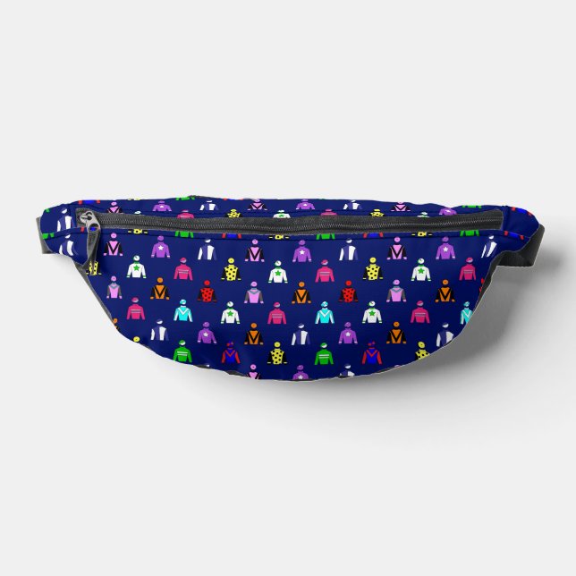 Horse Racing Jockey Silks Gemustert Bauchtasche (Ablage )
