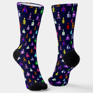 Horse Racing Jockey Silks Socken