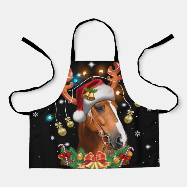 Horse Reindeer Schürze (Vorderseite)