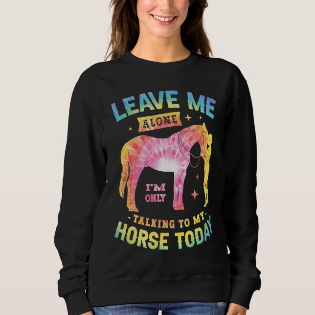 Horse Riding Owner Outfit Equestrian Horse  for Gi Sweatshirt (Vorderseite)