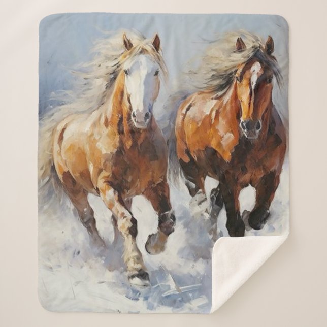 Horse Sherpadecke (Vorderseite)