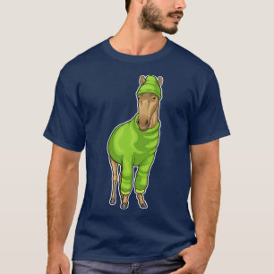 Horse Sweater Beanie T-Shirt