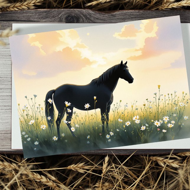 Horse Sympathy Card Dankeskarte (May the memories you shared bring you comfort and peace.
)