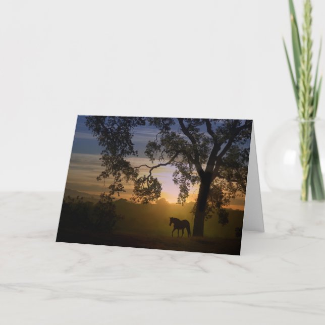 Horse Sympathy Card Karte (Vorderseite)