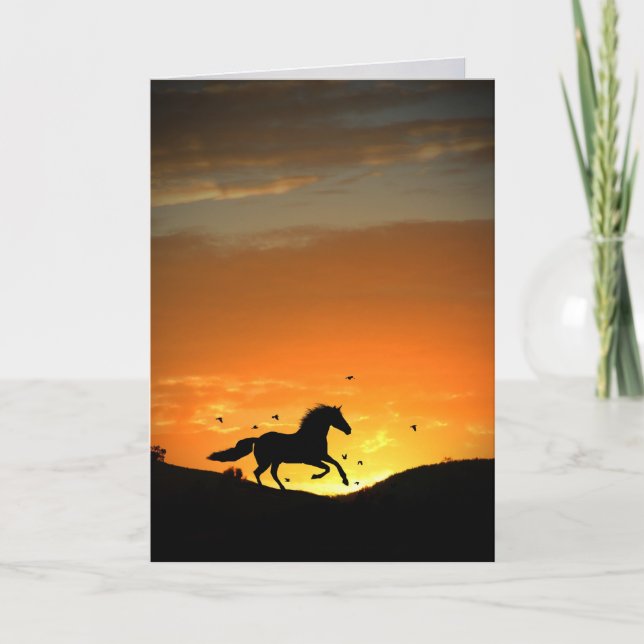 Horse Sympathy Card Karte (Vorderseite)