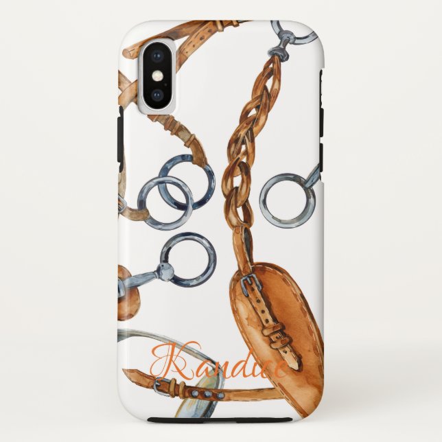 Horse Theme Phone Case (Rückseite)