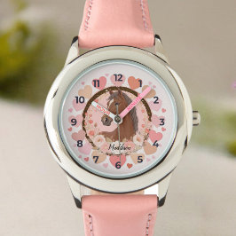 Horse Valentine Watch Armbanduhr