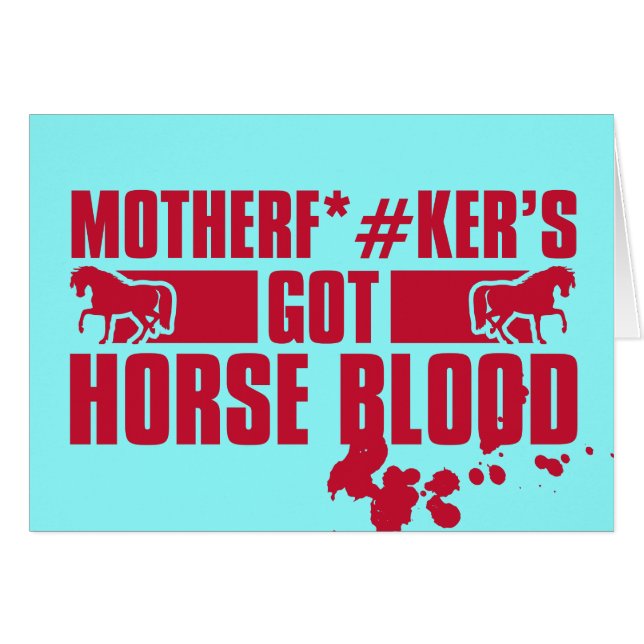 Horseblood (Devant horizontal)