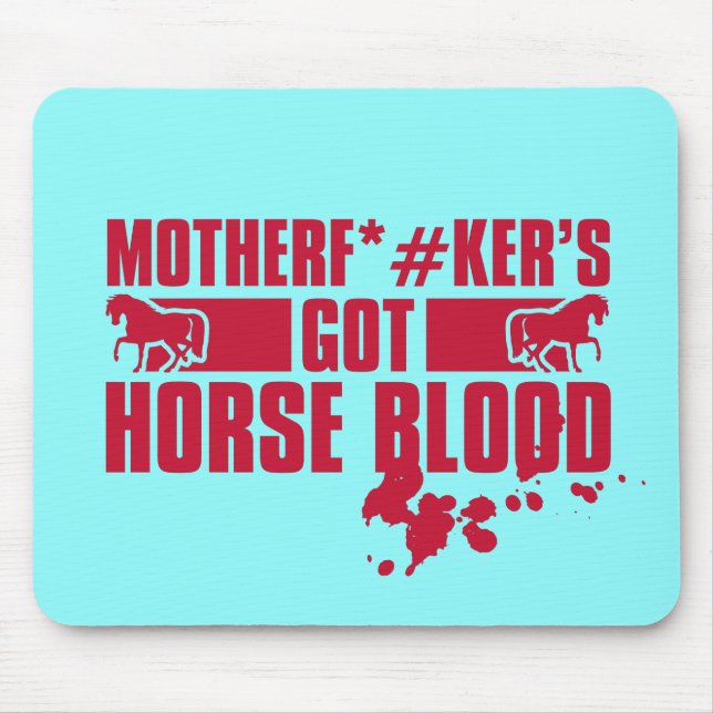 Horseblood Mousepad (Vorne)