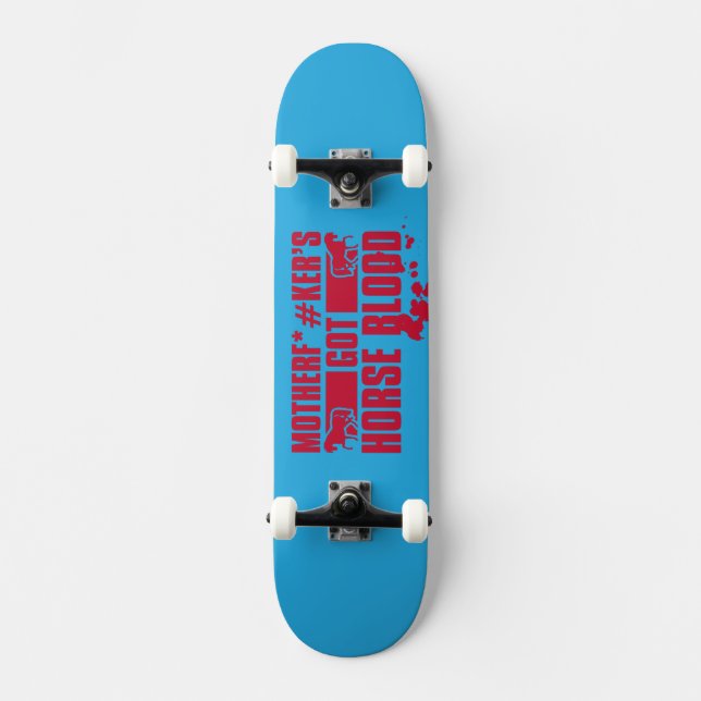 Horseblood Skateboard (Vorderseite)
