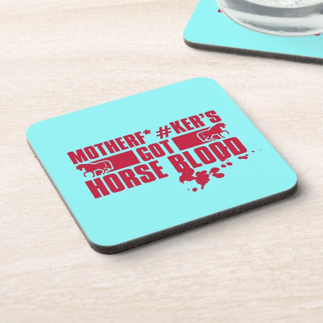 Horseblood Untersetzer (Linke Seite)