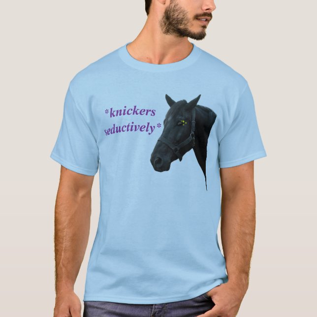horsegirl Lieferwagen T-Shirt (Vorderseite)