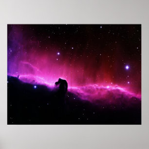 Horsehead Nebelfleck Poster