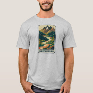 Horsepasta River North Carolina Colors T-Shirt