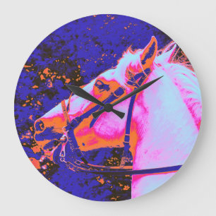 HORSES GROßE WANDUHR