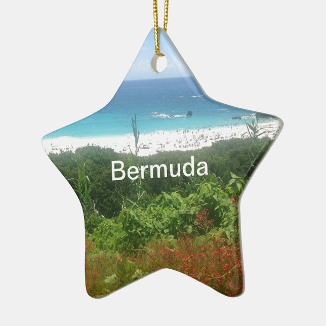 Horseshoe Bay Beach, Bermuda Keramikornament (Links)