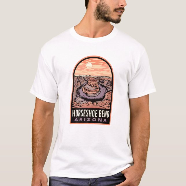 Horseshoe Bend Arizona T-Shirt (Vorderseite)