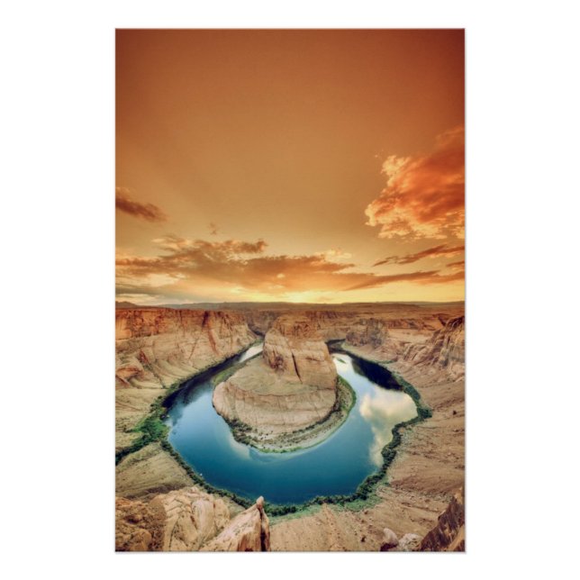 Horseshoe Bend Caynon Poster (Vorderseite)
