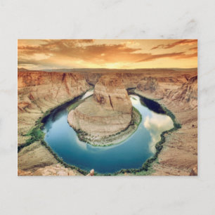 Horseshoe Bend Caynon Postkarte
