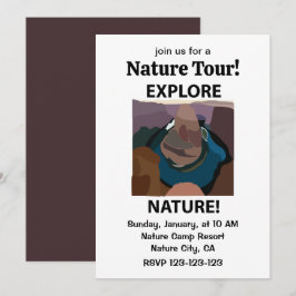 Horseshoe Bend Entdecken Sie die Natur Horseshoe B Einladung