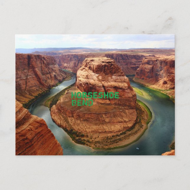 Horseshoe Bend Postkarte (Vorderseite)