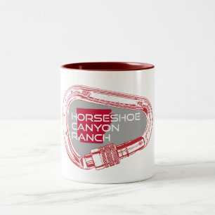 Horseshoe Canyon Ranch Arkansas Klettersteig Carab Zweifarbige Tasse