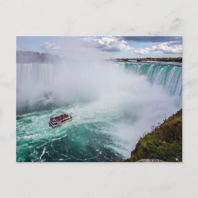 Horseshoe Falls at Niagara Falls Postcard Postkarte (Vorderseite)