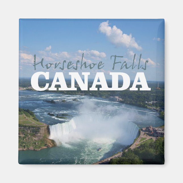Horseshoe Falls Canada Travel Souvenir Magnet (Vorne)