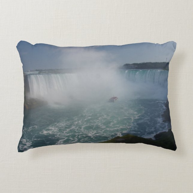 Horseshoe Falls in Niagara Falls Zierkissen (Vorderseite)