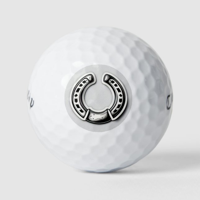 "Horseshoe Haven" Golfball (Vorderseite)