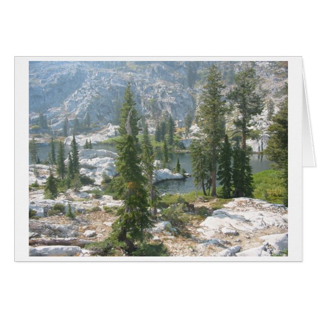 Horseshoe Lake Card (Vorderseite (Horizontal))