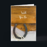 Horseshoe Pearls Will You Be My Bridesmaid Einladung<br><div class="desc">Invite your friends or family to be a bridal attendant in the wedding party of your upcoming nuptials with the charming Horseshoe and Pearls Will You Be My Bridesmaid Card. Or, change the inside text and create a custom Will You Be My Maid of Honor Card or Will You Be...</div>