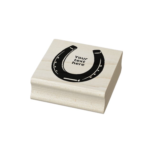 Horseshoe Rubber Briefmarke Gummistempel (Stempel)