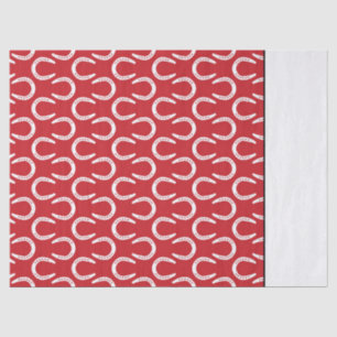 Horseshos I Liebe Pferde Roter Zeitloser Spaß Seidenpapier