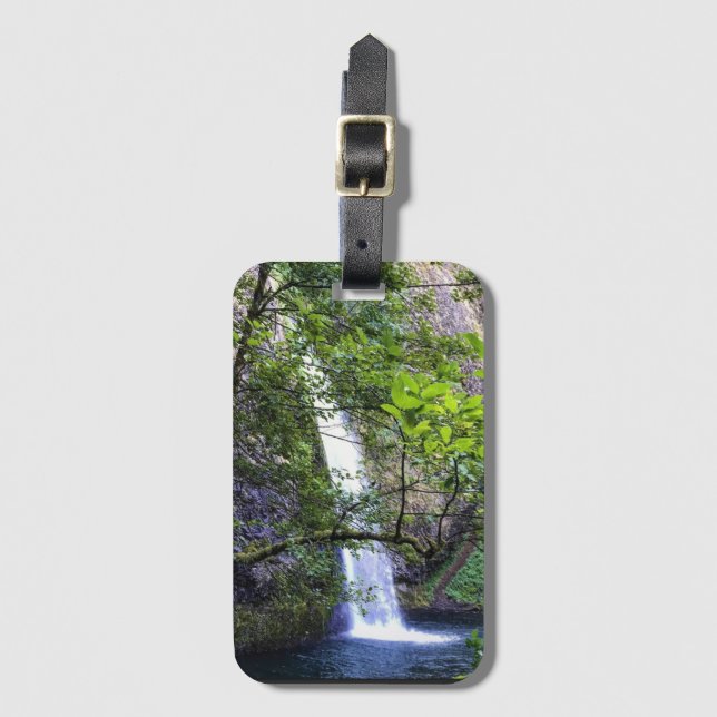 Horsetail Falls Gepäckanhänger (Vorderseite Vertikal)