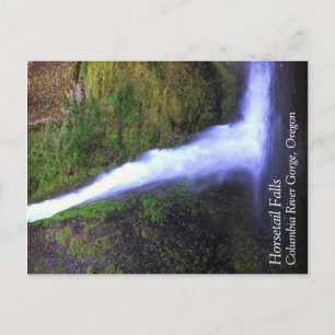 Horsetail Falls, Oregon Postkarte