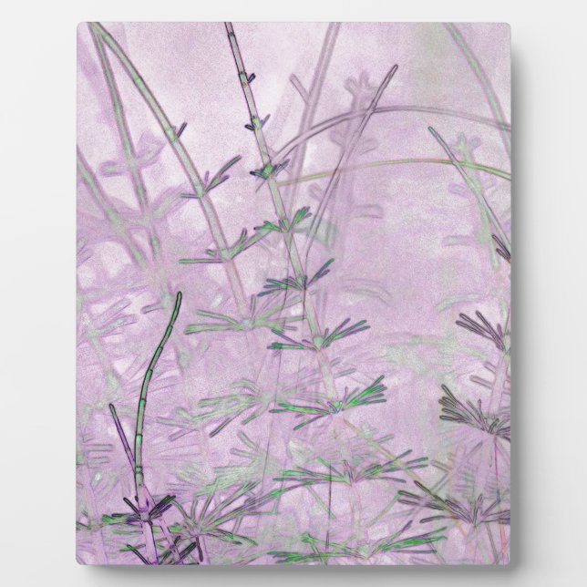 Horsetail Grass/Stems Fotoplatte (Vorderseite)