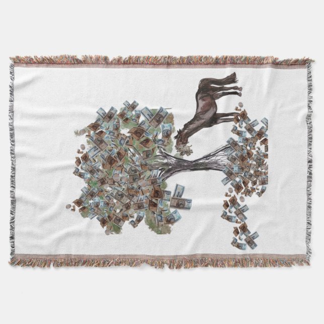 horsey Essen $ tree Diese Version hat mehr Blätter Decke (Vorderseite)