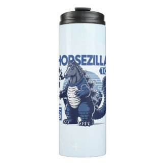 Horsezilla Shirt | Giant Monster Horse Art | Epic  Thermosbecher