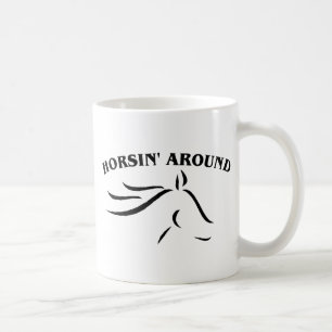 Horsin' Around Kaffeetasse