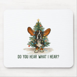 Hörst du, was ich höre, lustige Wette, Hund Mousepad
