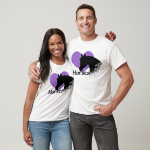 Horst III (lila Herz) T - Shirt
