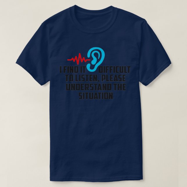 Hörstörungen 25 T-Shirt (Design vorne)