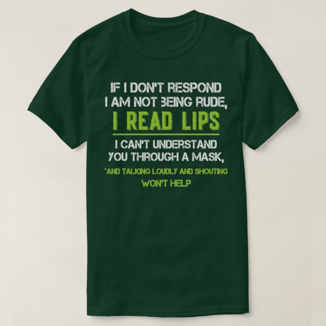 Hörstörungen Hörverlust 12 T-Shirt (Design vorne)