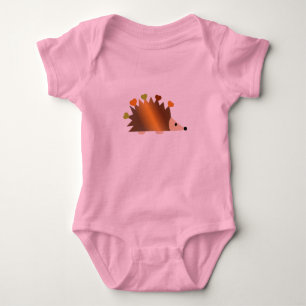 Hört auf einem Igel Baby Strampler
