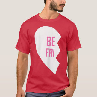 Hört den besten Freund Ts Matching Beste Freundin T-Shirt