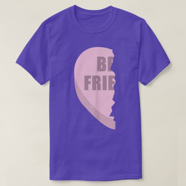 Hört den besten Freund TsMatching BESTE FREUNDIN O T-Shirt (Design vorne)